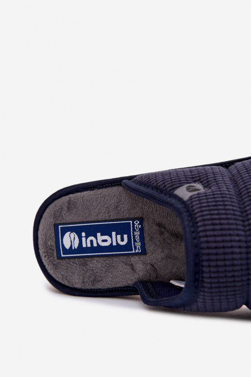chaussures fait maison Chaussons Mâle Inblu 91000032 bleu foncé