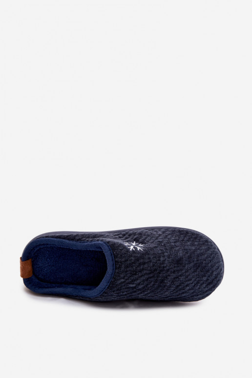 Chaussons Mâle bleu foncé Darline