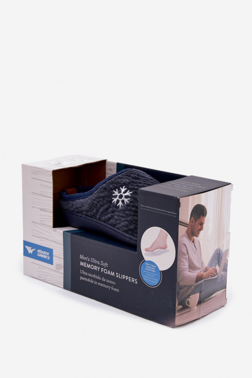 Chaussons Mâle bleu foncé Darline