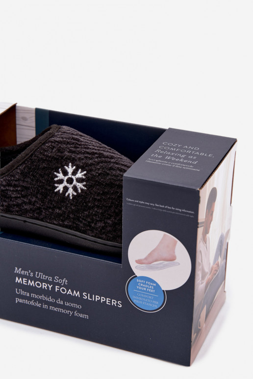 Chaussons Mâle couleur noire Darline