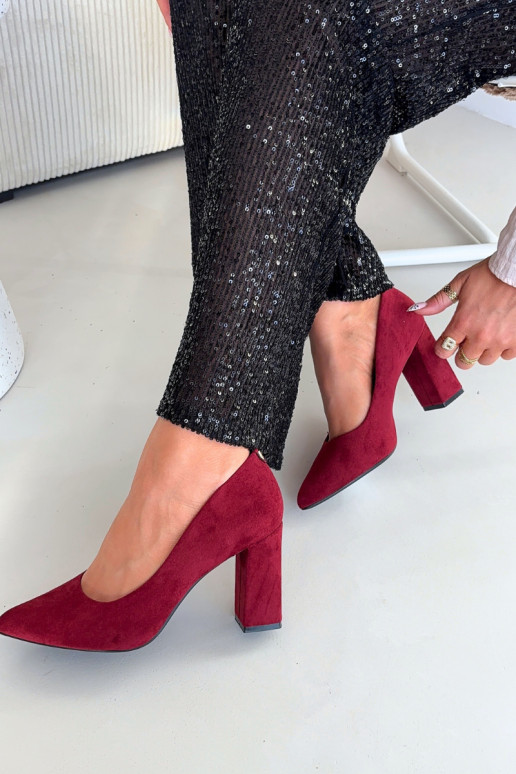 Chaussures en daim avec des talons Sergio Leone PB216 BrodoÀe