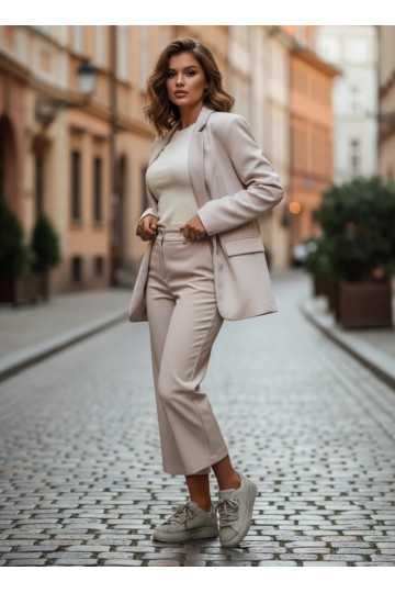 Chaussures pour femmes décorées de style sportif couleur verte Calissea