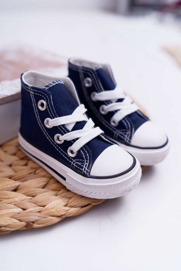 Chaussures pour enfants avec semelle bleu foncé Filemon 2
