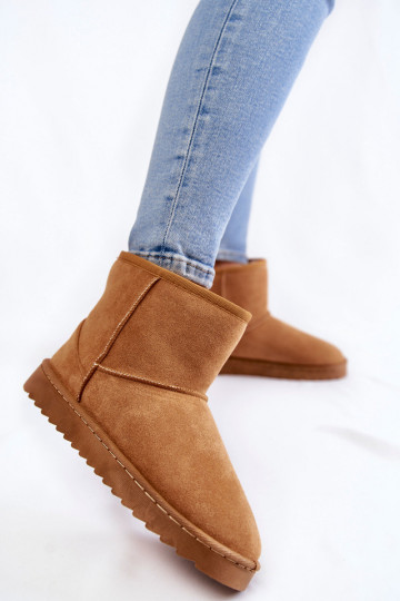 Féminin réchauffer Bottes Bottes de neige marron Virgina