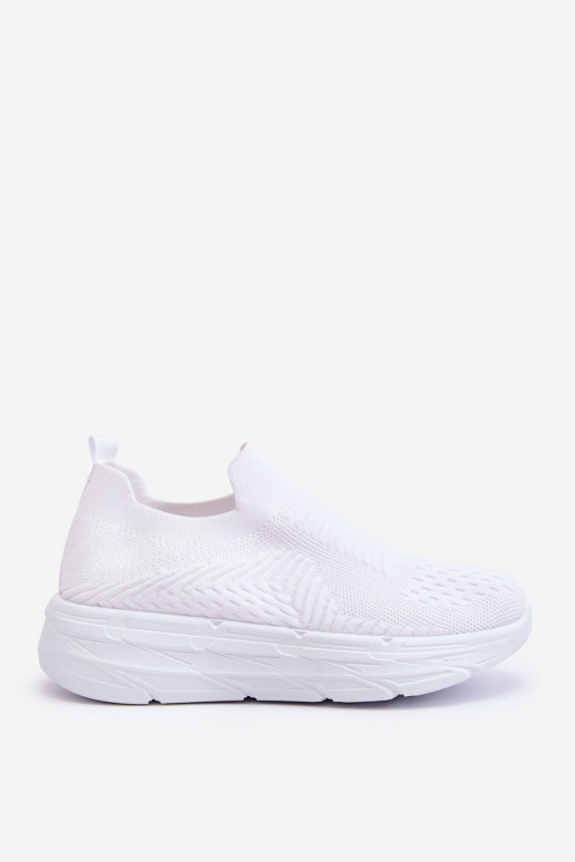 Féminin Un modèle convaincant baskets couleur blanche Ferive