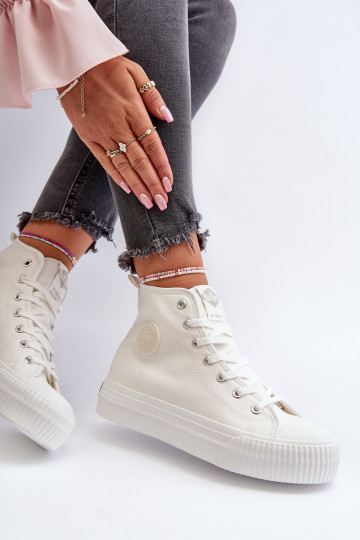 Chaussures de loisirs Grand Lee Cooper LCDANS-24-02-2132 couleur blanche 2