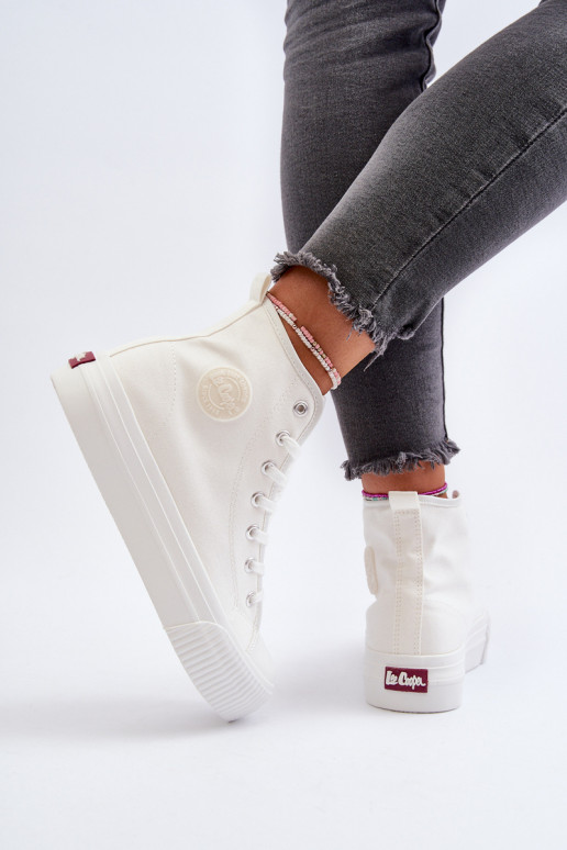 Chaussures de loisirs Grand Lee Cooper LCDANS-24-02-2132 couleur blanche