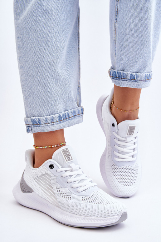 Féminin  baskets Memory Foam System Big Star LL274297 couleur blanche