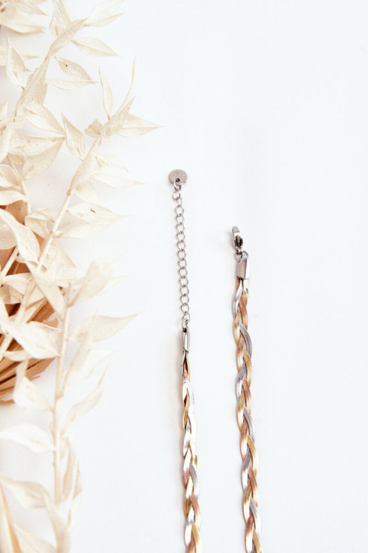 Chaîne élégante Serpent Multicolore