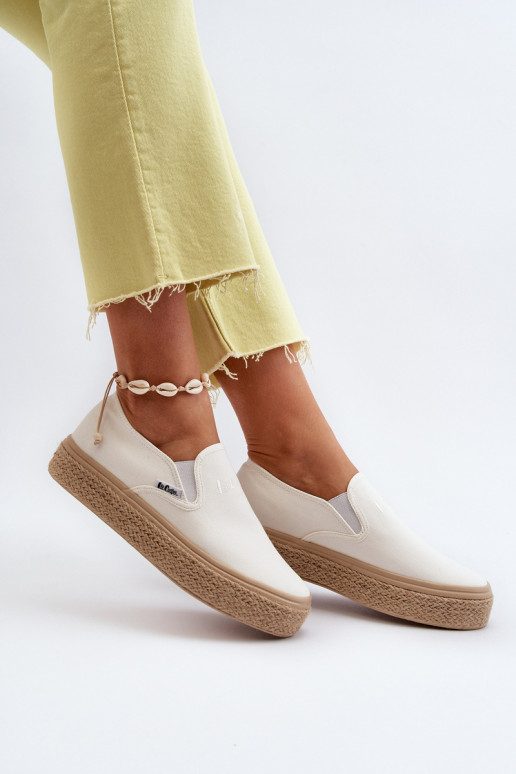 Chaussures de femme Slip-On Avec tresse Lee Cooper LCDANS-24-44-2430