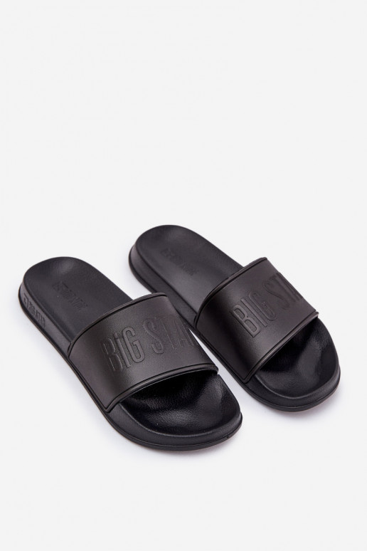 Chaussons légers en mousse Mâle Big Star MM174322 couleur noire