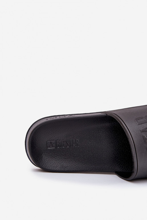 Chaussons légers en mousse Mâle Big Star MM174322 couleur noire