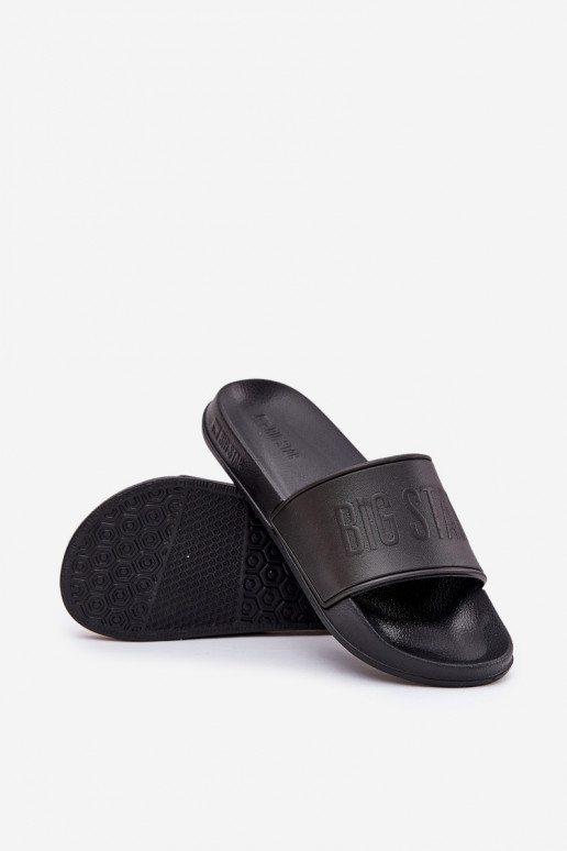 Chaussons légers en mousse Mâle Big Star MM174322 couleur noire