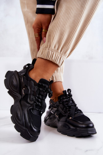 baskets Chaussures modèle baskets GOE JJ2N4083 couleur noire 2