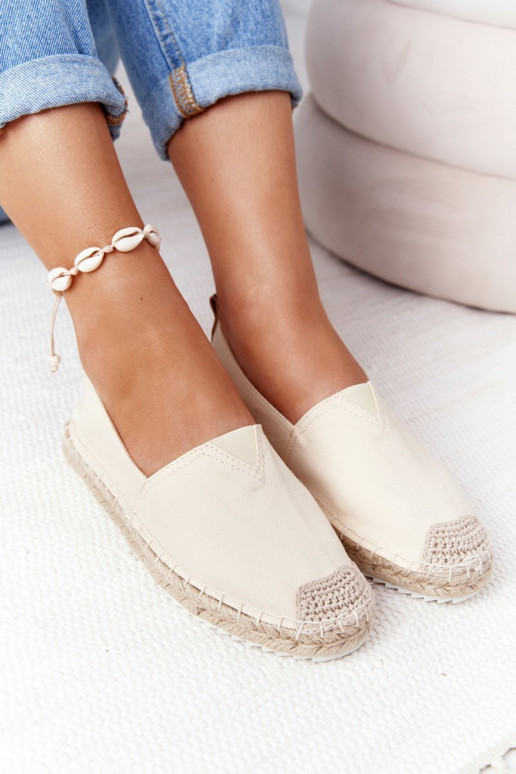 espadrilles Sur une semelle pinto Big Star HH274501 beige