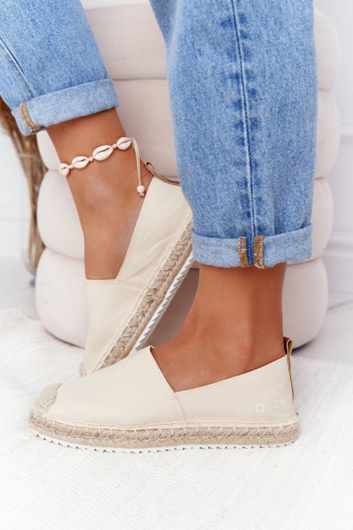 espadrilles Sur une semelle pinto Big Star HH274501 beige