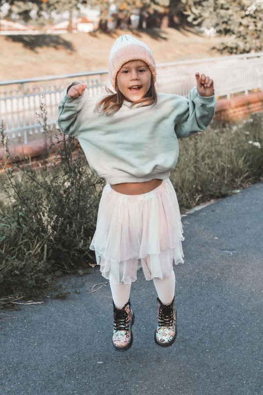 Chaussures chaudes pour enfants Imprimer couleur rose Dexi