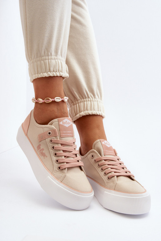  Chaussures de loisirs Lee Cooper LCDANS-24-31-2196 beige