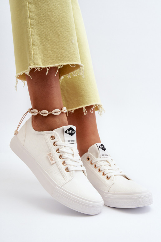 Chaussures de femme Lee Cooper LCDANS-24-31-2201 couleur blanche