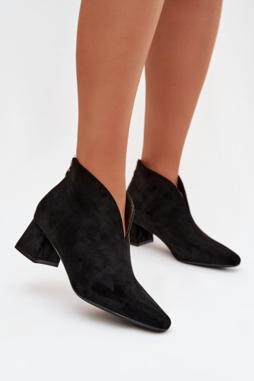 Bottines pour femmes Darlisse noires avec broderie 2