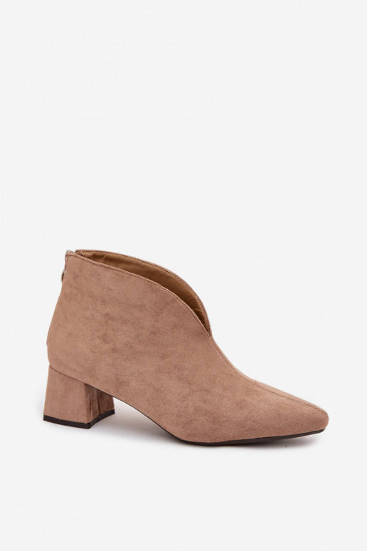 Bottes pour femmes Klocke Avec couture beige Darlisse