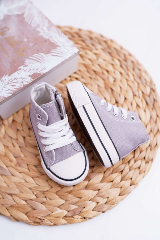 Chaussures pour enfants avec semelle couleur grise Filemon