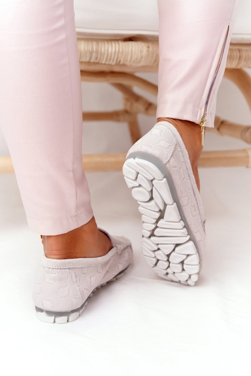 Peau Mocassins RIO FLORE Eco-Friendly beige