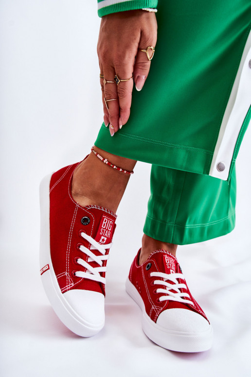 Chaussures de femme Big Star FF274089 couleur rouge