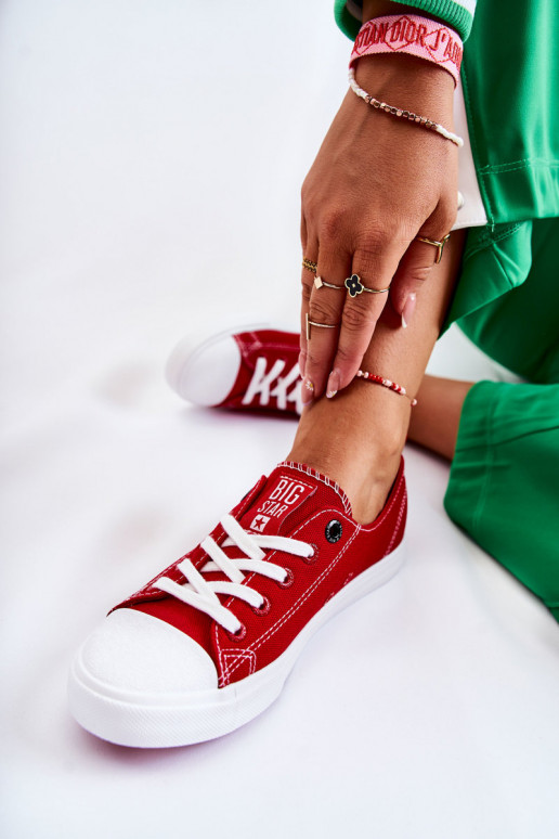 Chaussures de femme Big Star FF274089 couleur rouge