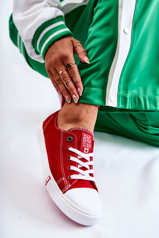 Chaussures de femme Big Star FF274089 couleur rouge