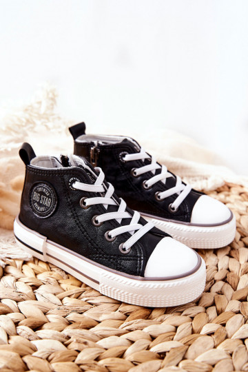 Chaussures pour enfants avec semelle BIG STAR II374003 couleur noire