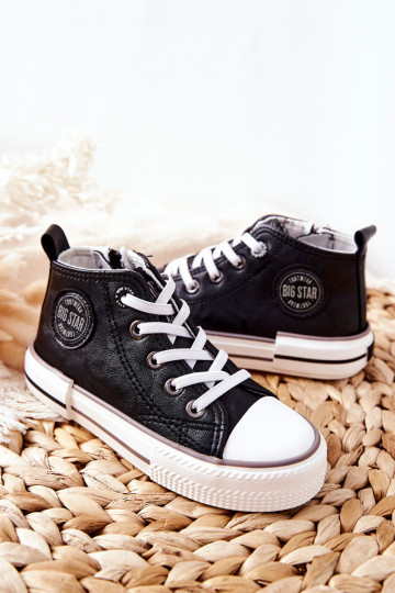 Chaussures pour enfants avec semelle BIG STAR II374003 couleur noire 2