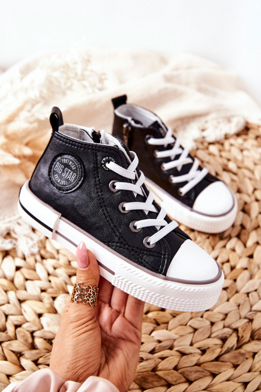 Chaussures pour enfants avec semelle BIG STAR II374003 couleur noire