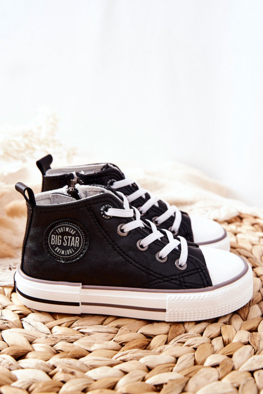 Chaussures pour enfants avec semelle BIG STAR II374003 couleur noire