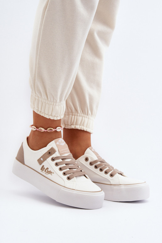  Chaussures de loisirs Lee Cooper LCDANS-24-31-2198 couleur blanche