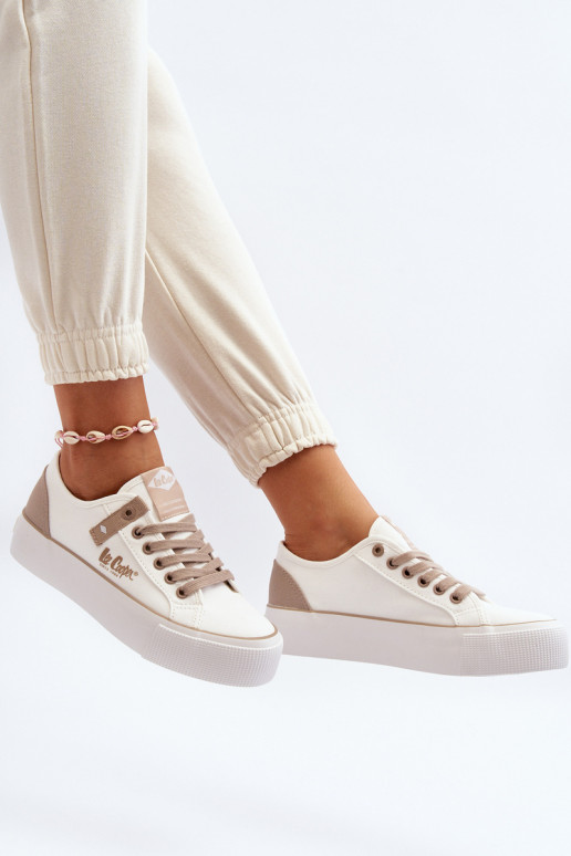  Chaussures de loisirs Lee Cooper LCDANS-24-31-2198 couleur blanche