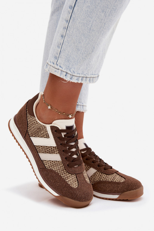 Baskets pour femmes modèle „Soretta“ couleur marron