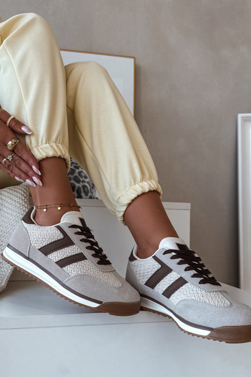 Baskets pour femmes modèle „Soretta“ couleur sable