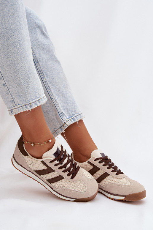 Baskets pour femmes modèle „Soretta“ couleur sable