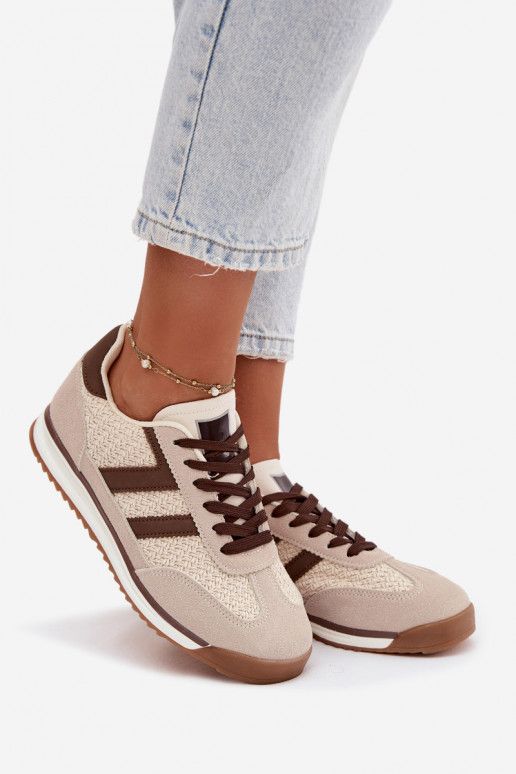 Baskets pour femmes modèle „Soretta“ couleur sable