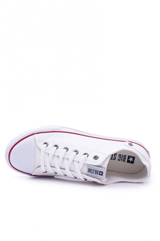 Chaussures décontractées pour hommes Big Star couleur blanche DD174271