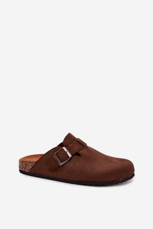 Chaussons Sabots Féminin avec boucles CzekoladoÀe Delirisse