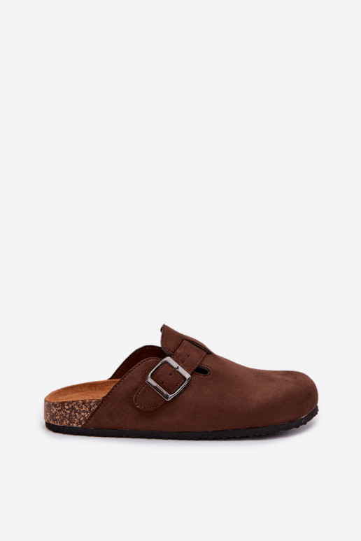 Chaussons Sabots Féminin avec boucles CzekoladoÀe Delirisse