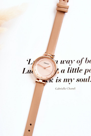 Homologue féminin Montre Ernest couleur ivoire