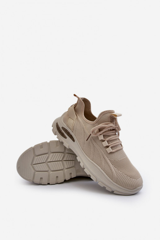 Chaussures modèle baskets Mâle HI-POLY SYSTEM Big Star NN174469 beige