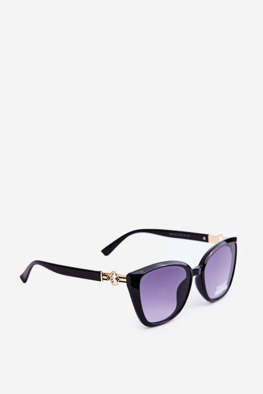 Des lunettes de soleil Féminin UV400 couleur noire