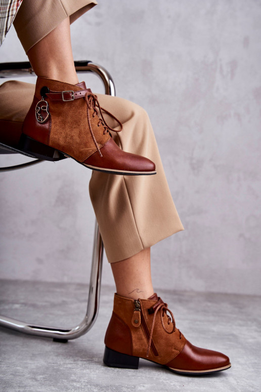 Bottes pour femmes Chaussure Il fautciejka 5743A-29 marron