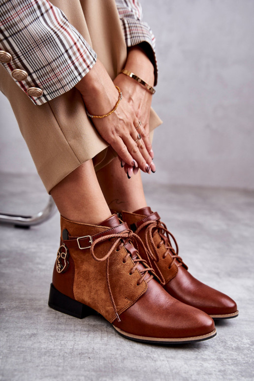 Bottes pour femmes Chaussure Il fautciejka 5743A-29 marron