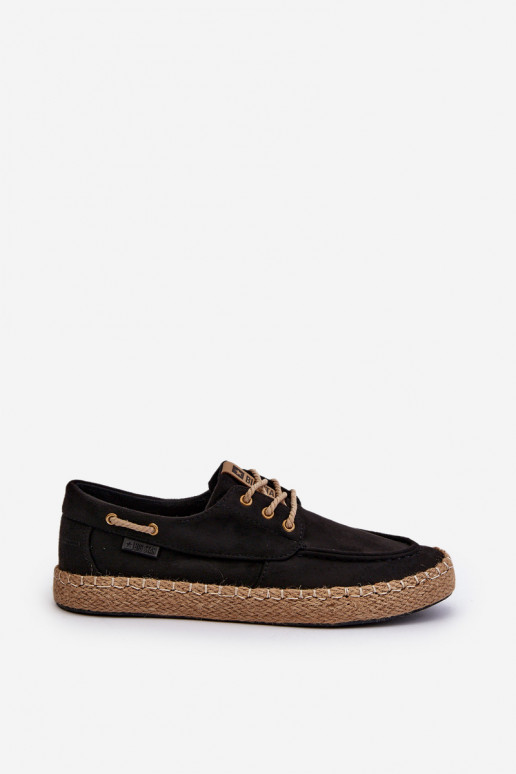 espadrilles Mâle avec des lacets Big Star NN174051 couleur noire