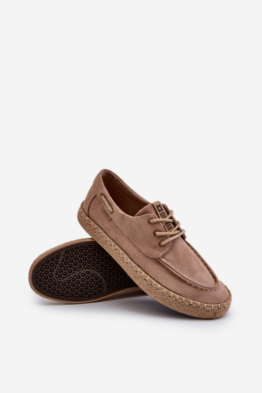 espadrilles Mâle avec des lacets Big Star NN174054 beige
